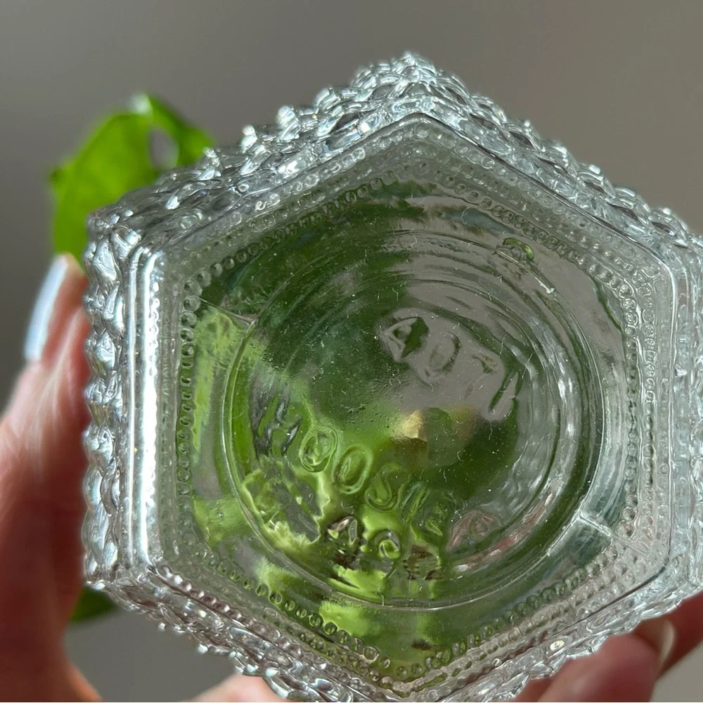 Vintage elegant clear
